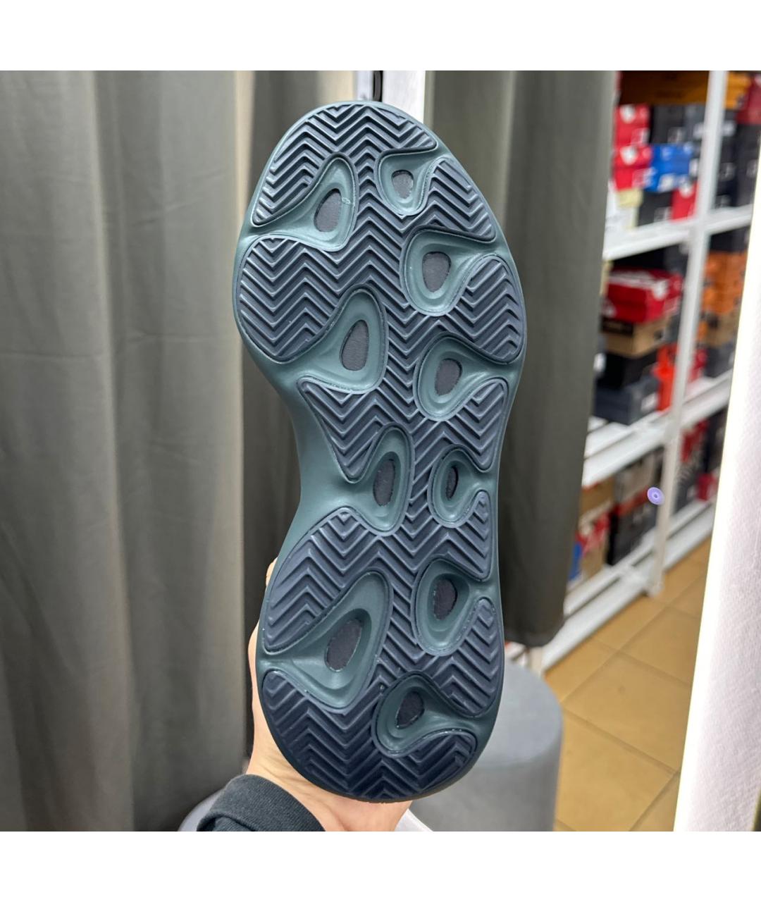 ADIDAS YEEZY Коричневые низкие кроссовки / кеды, фото 7
