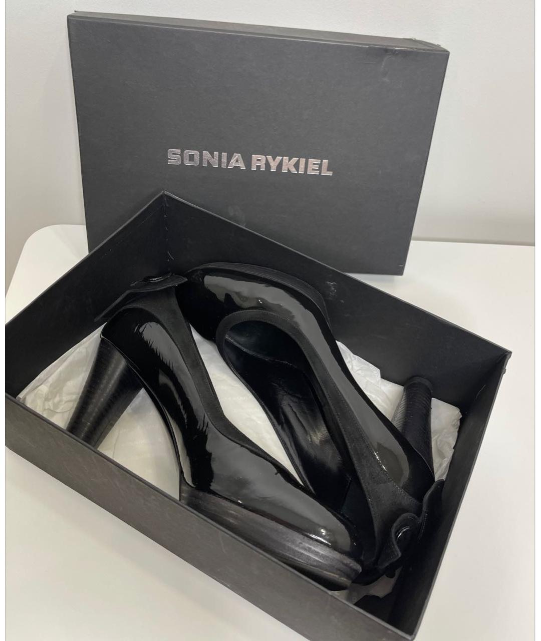 SONIA RYKIEL Черные туфли, фото 3