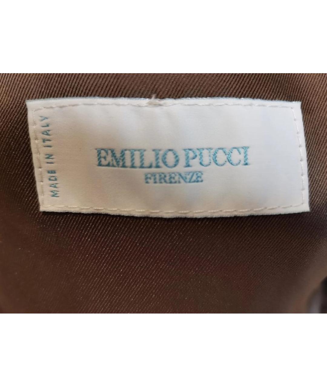 EMILIO PUCCI Мульти полиэстеровая куртка, фото 6