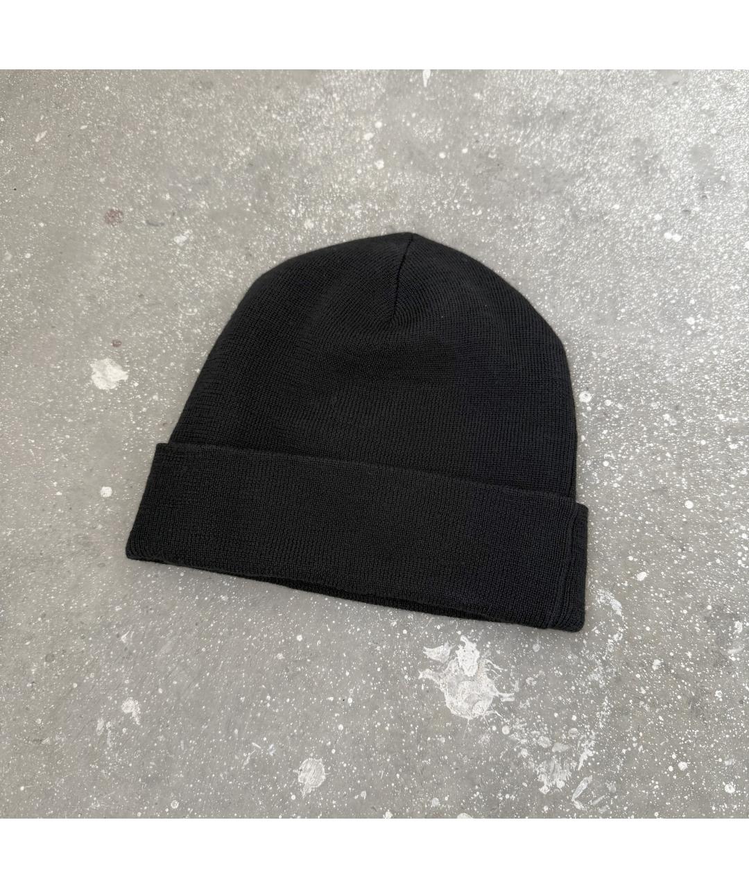 ACNE STUDIOS Черная шерстяная шапка, фото 2