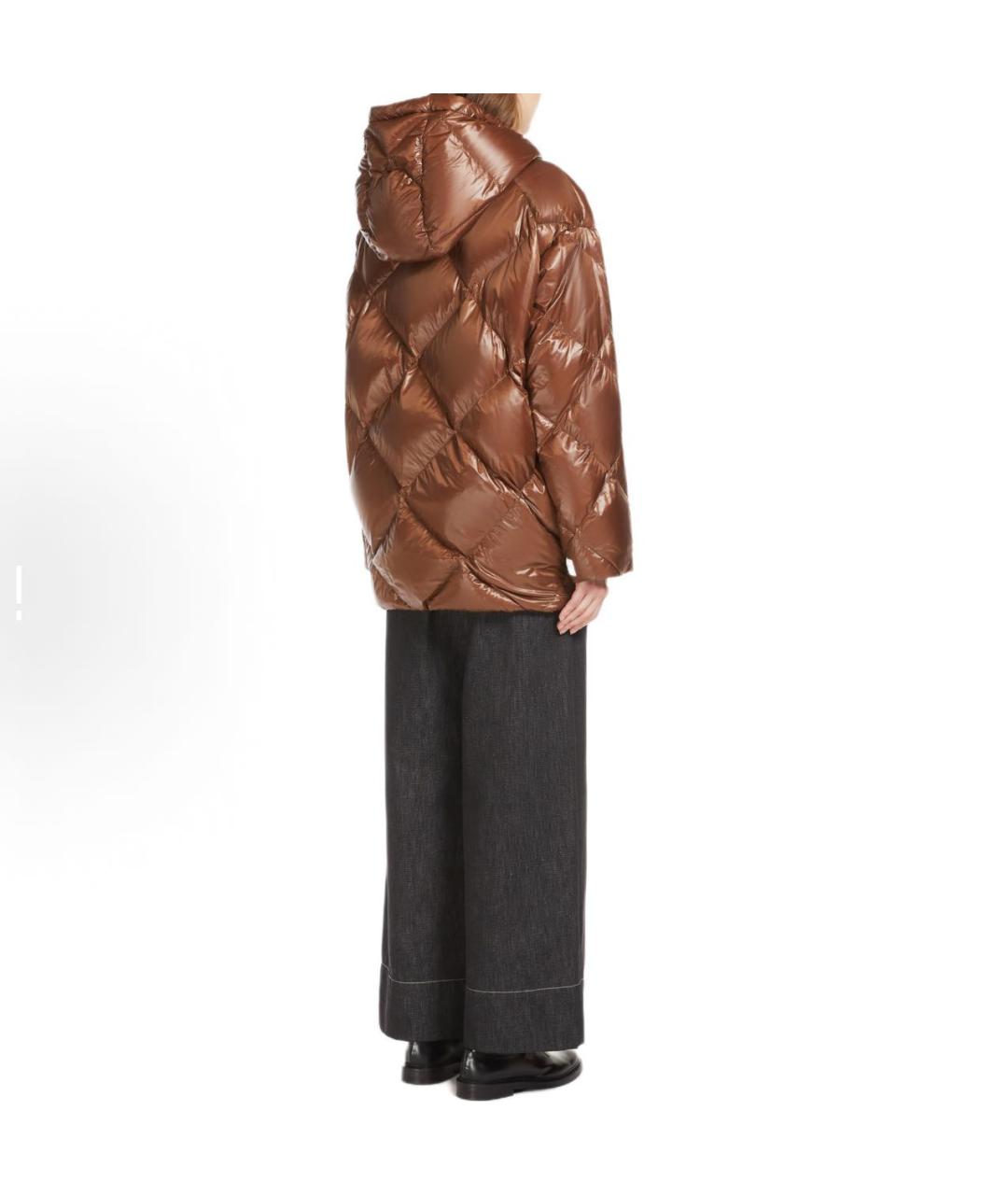MAX MARA Коричневый пуховик, фото 3