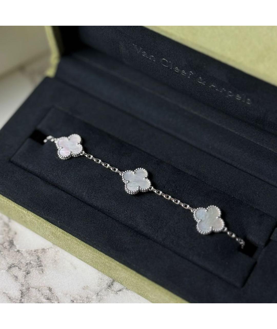 VAN CLEEF & ARPELS Белый браслет из белого золота, фото 3