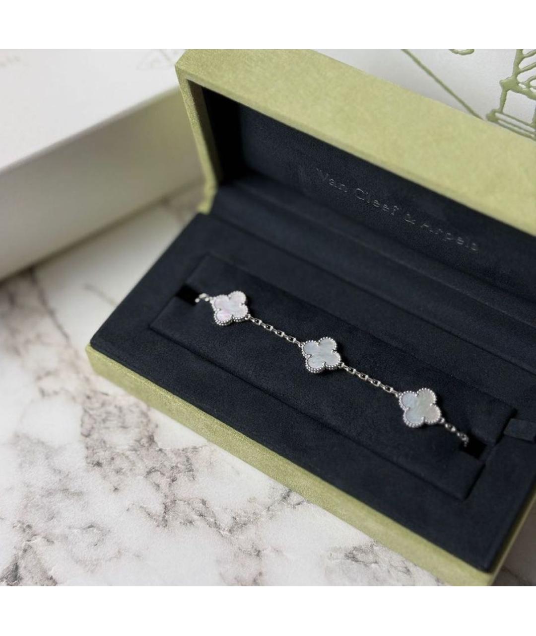 VAN CLEEF & ARPELS Белый браслет из белого золота, фото 2
