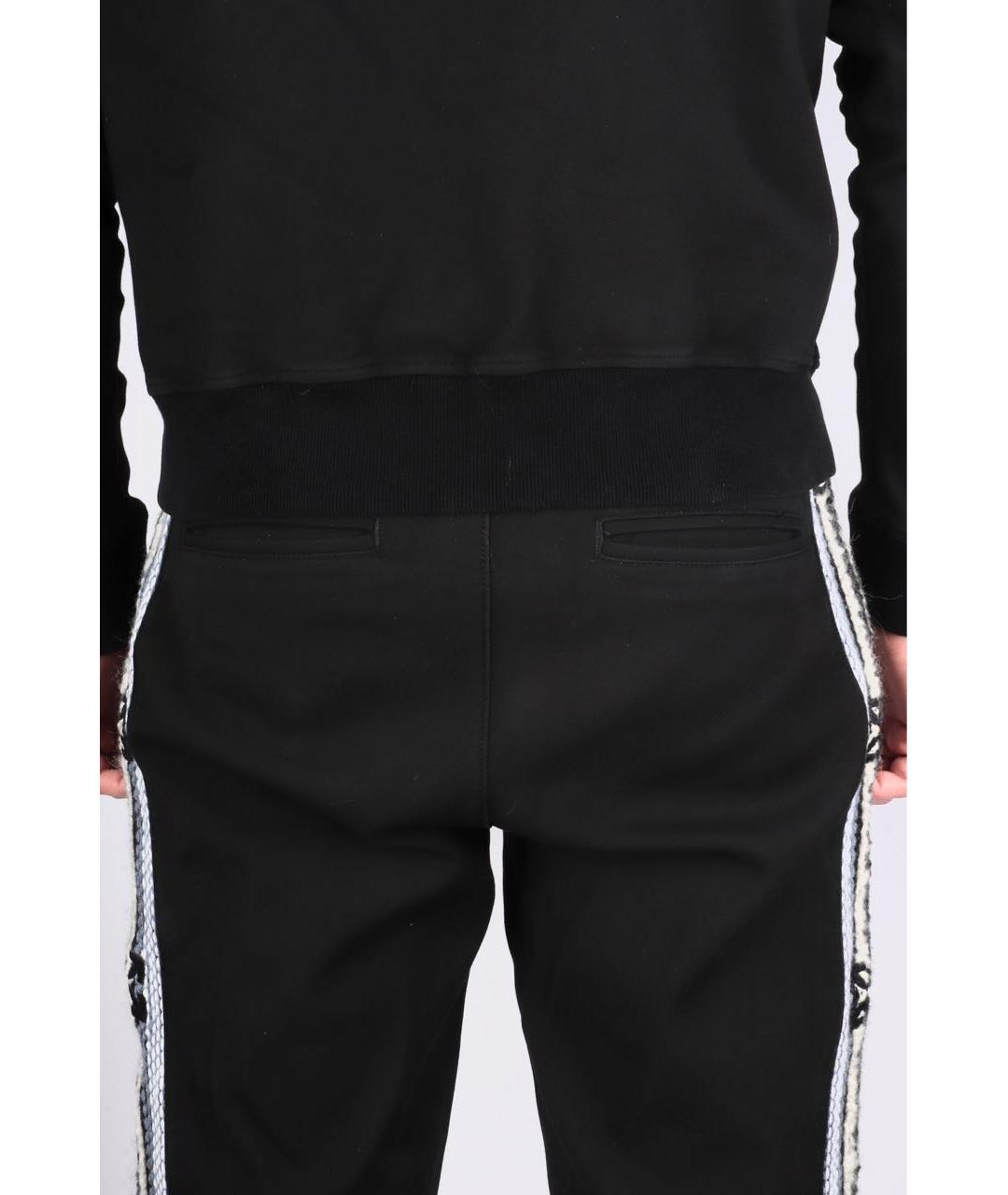 OFF-WHITE Черный хлопковый спортивный костюм, фото 4
