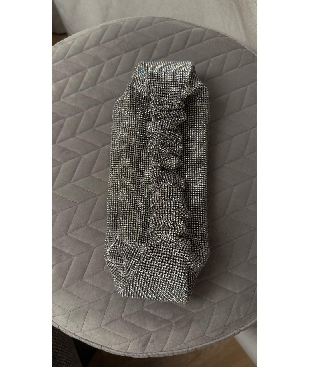 ALEXANDER WANG Серебряная сумка с короткими ручками, фото 7