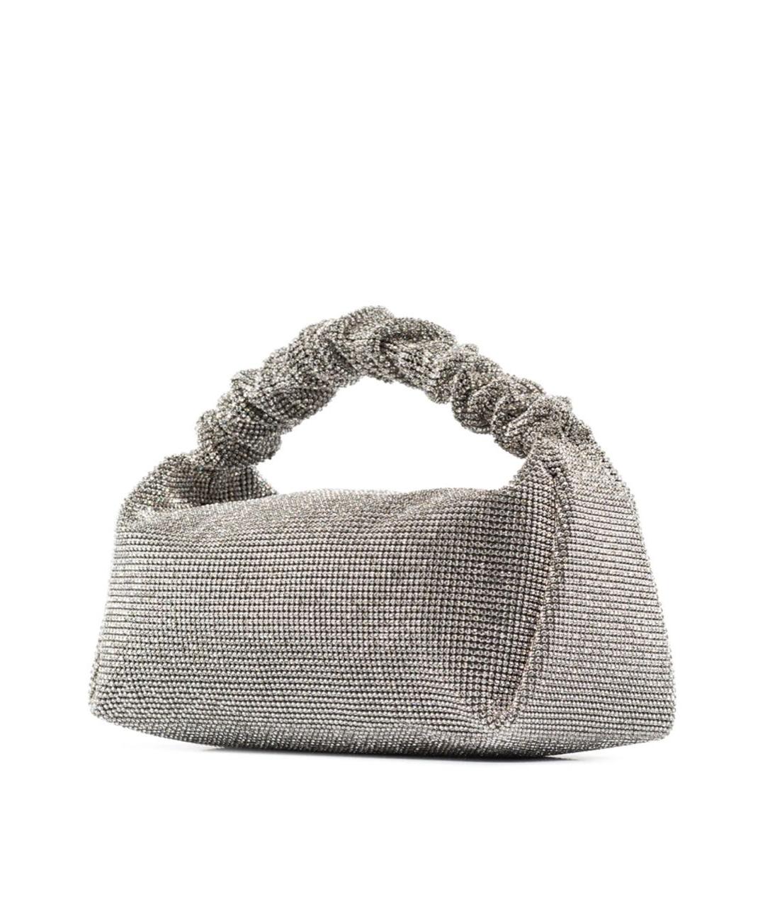 ALEXANDER WANG Серебряная сумка с короткими ручками, фото 1