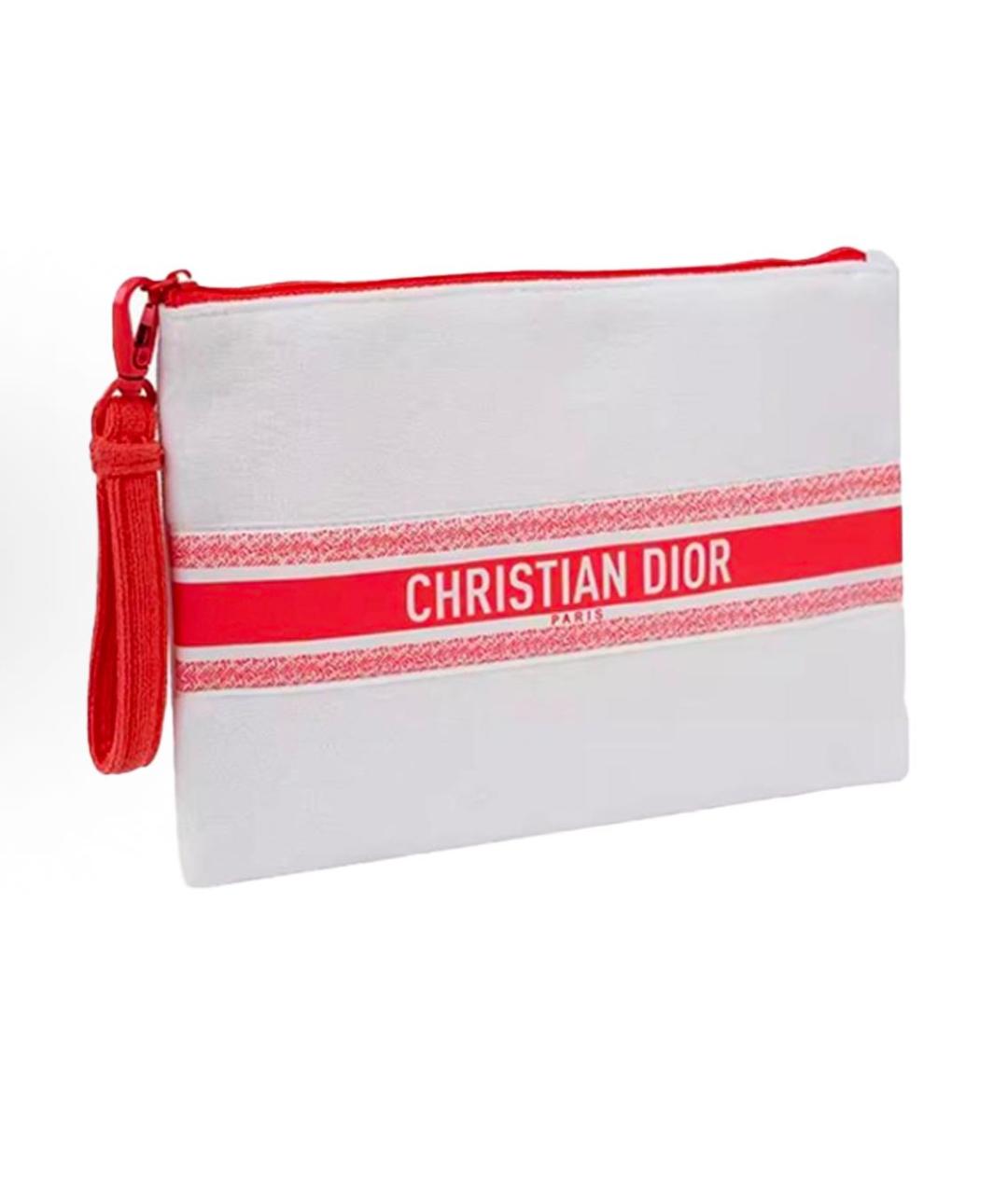 CHRISTIAN DIOR Белая сумка с короткими ручками, фото 4