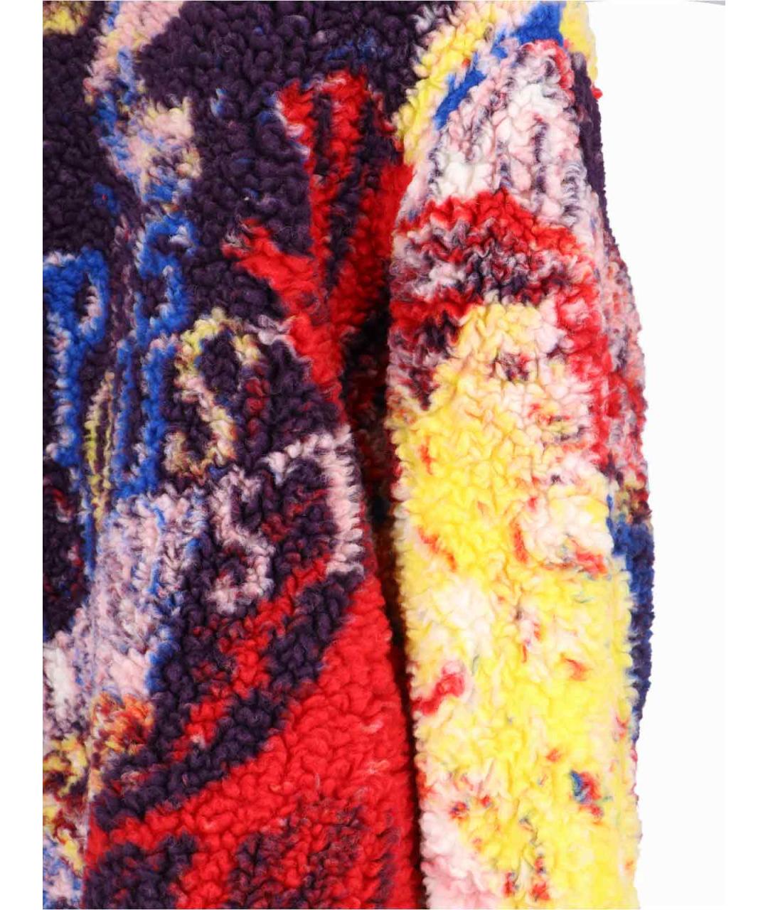 LOEWE Мульти полиэстеровая дубленка/шуба, фото 4