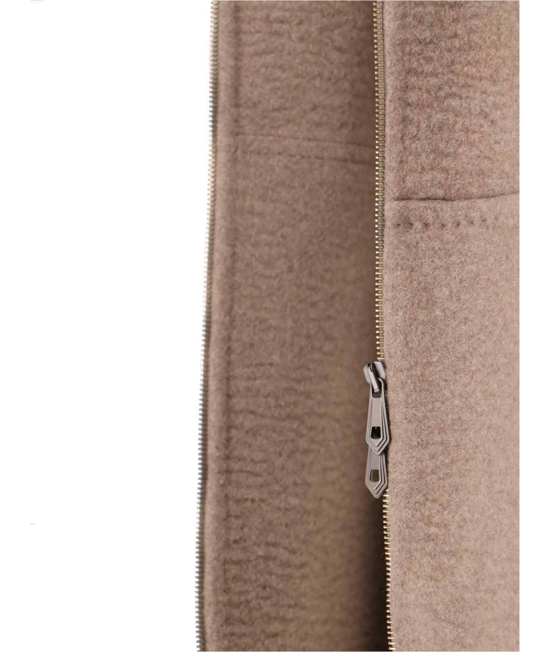 MAX MARA Бежевая кашемировая куртка, фото 5