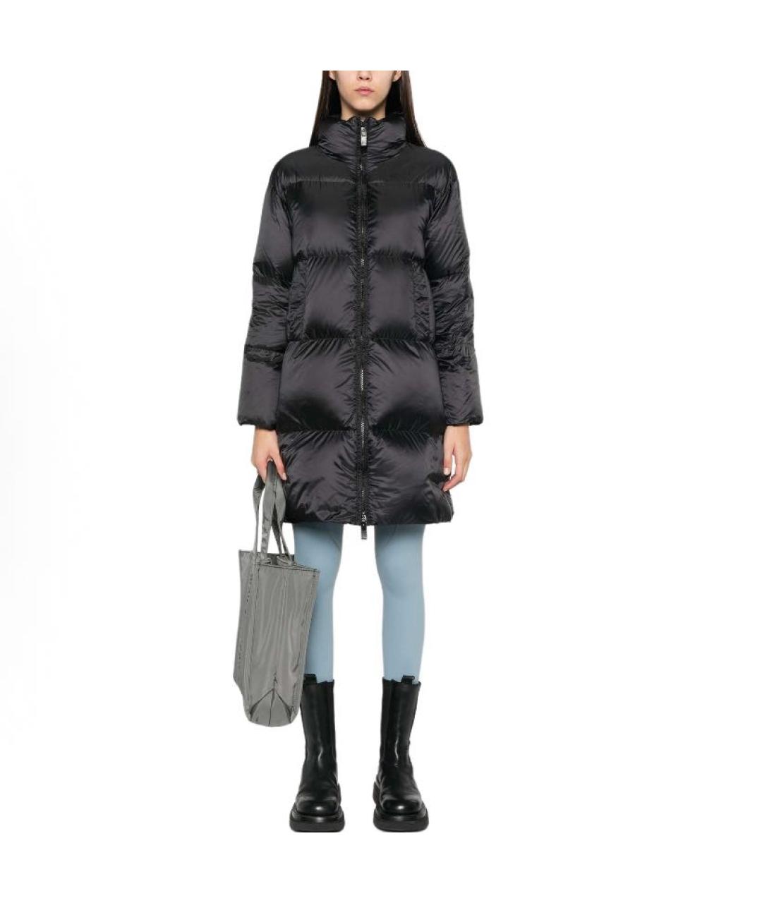 MAX MARA Черный пуховик, фото 3