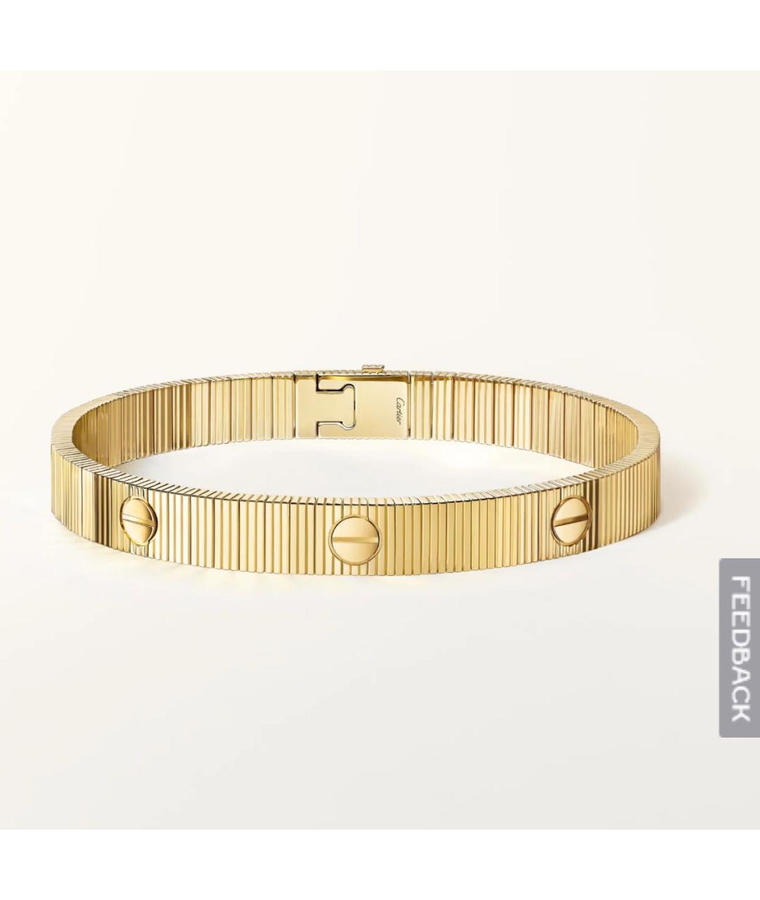 CARTIER Золотой браслет из желтого золота, фото 5