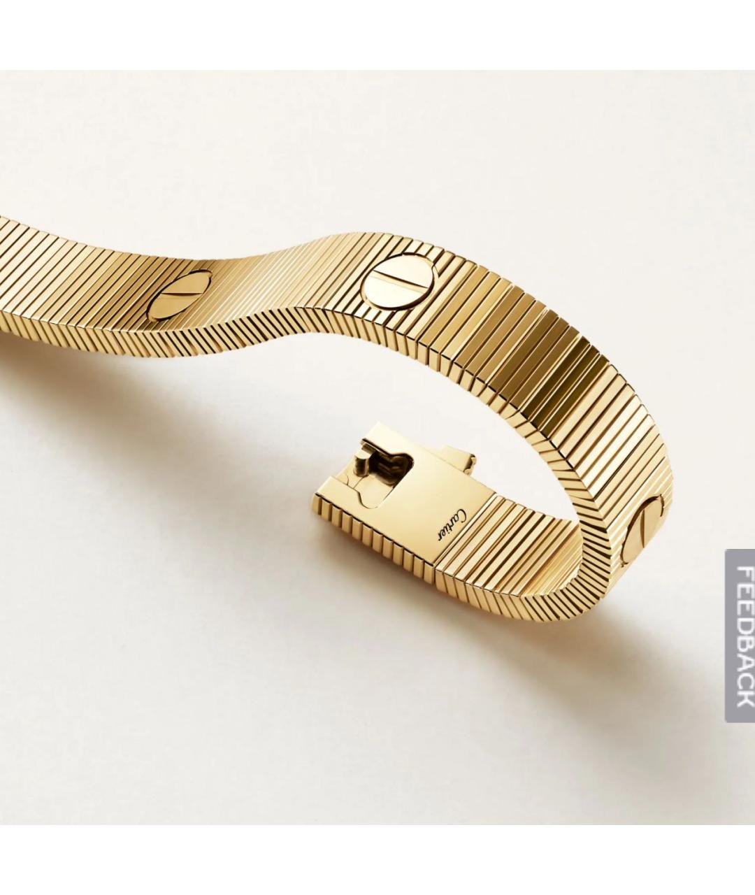 CARTIER Золотой браслет из желтого золота, фото 2