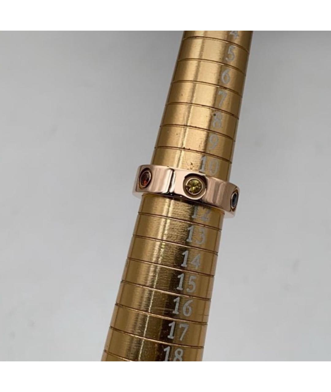 CARTIER Золотое кольцо из розового золота, фото 4