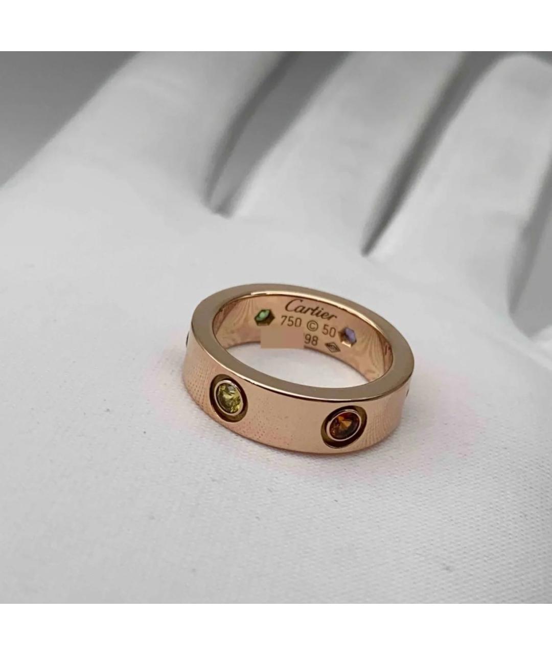CARTIER Золотое кольцо из розового золота, фото 2