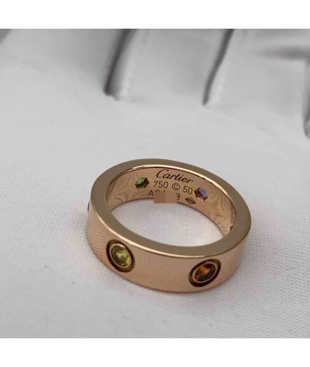 CARTIER Золотое кольцо из розового золота, фото 3
