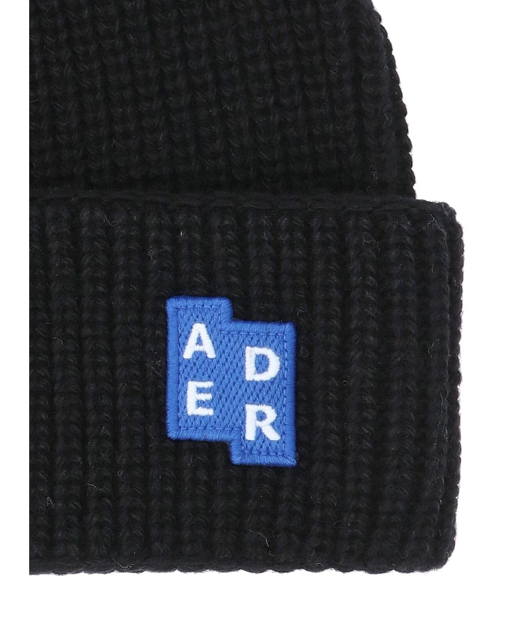 ADER ERROR Черная шерстяная кепка/бейсболка, фото 3