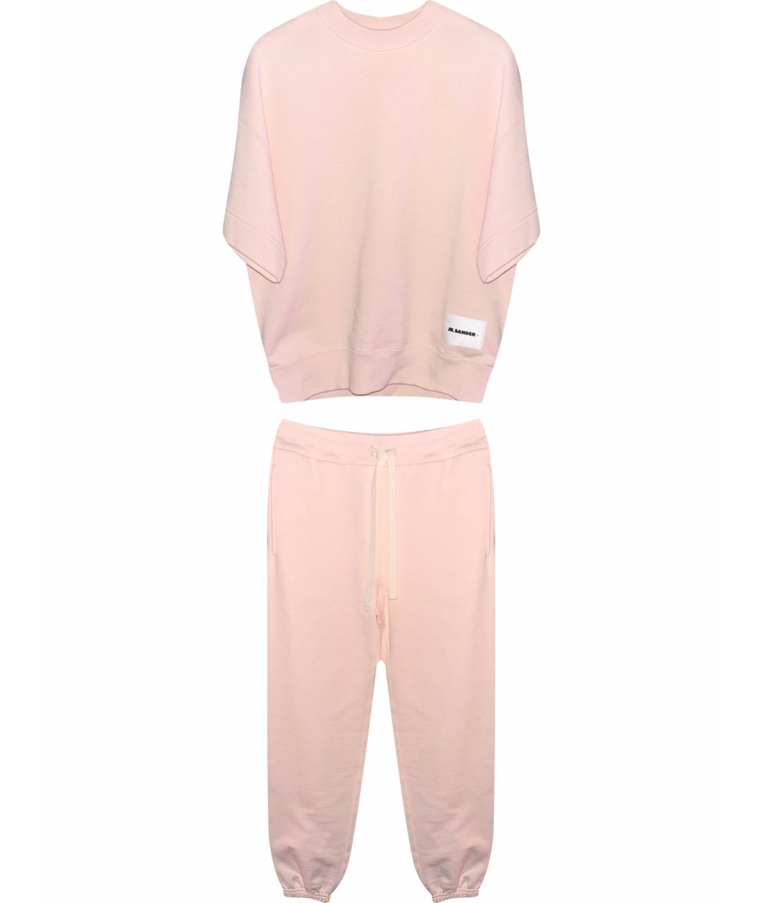 JIL SANDER Розовый хлопковый спортивные костюмы, фото 1