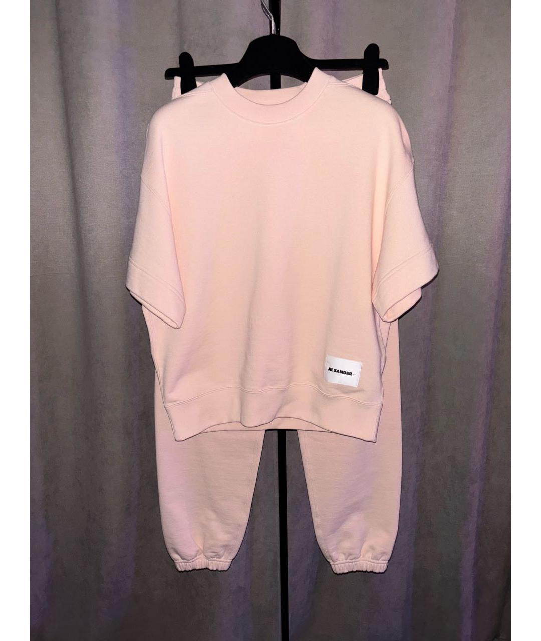 JIL SANDER Розовый хлопковый спортивные костюмы, фото 9