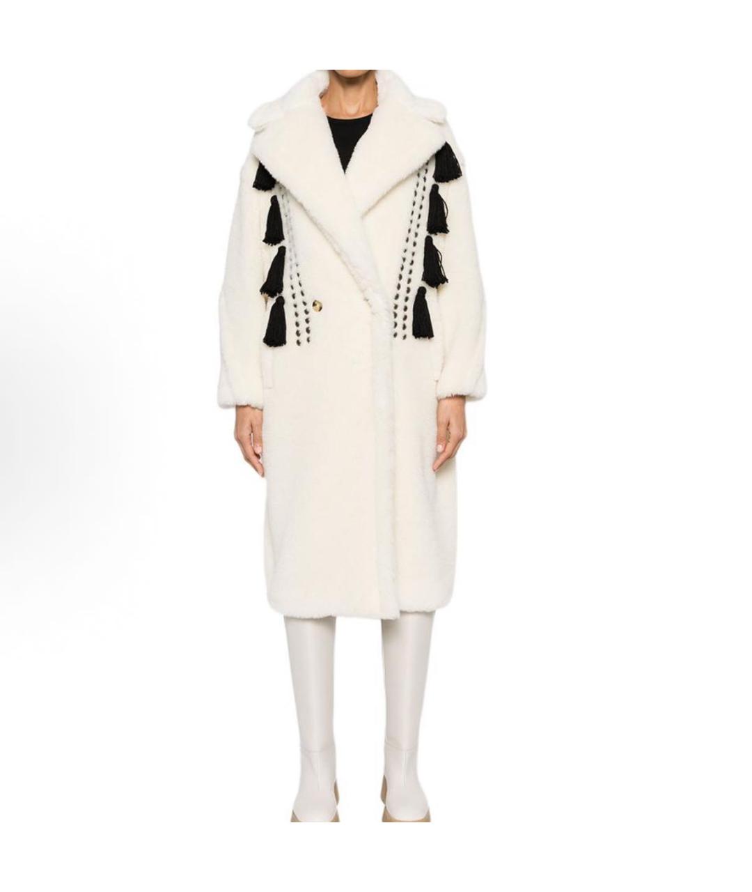 MAX MARA Белое пальто, фото 2