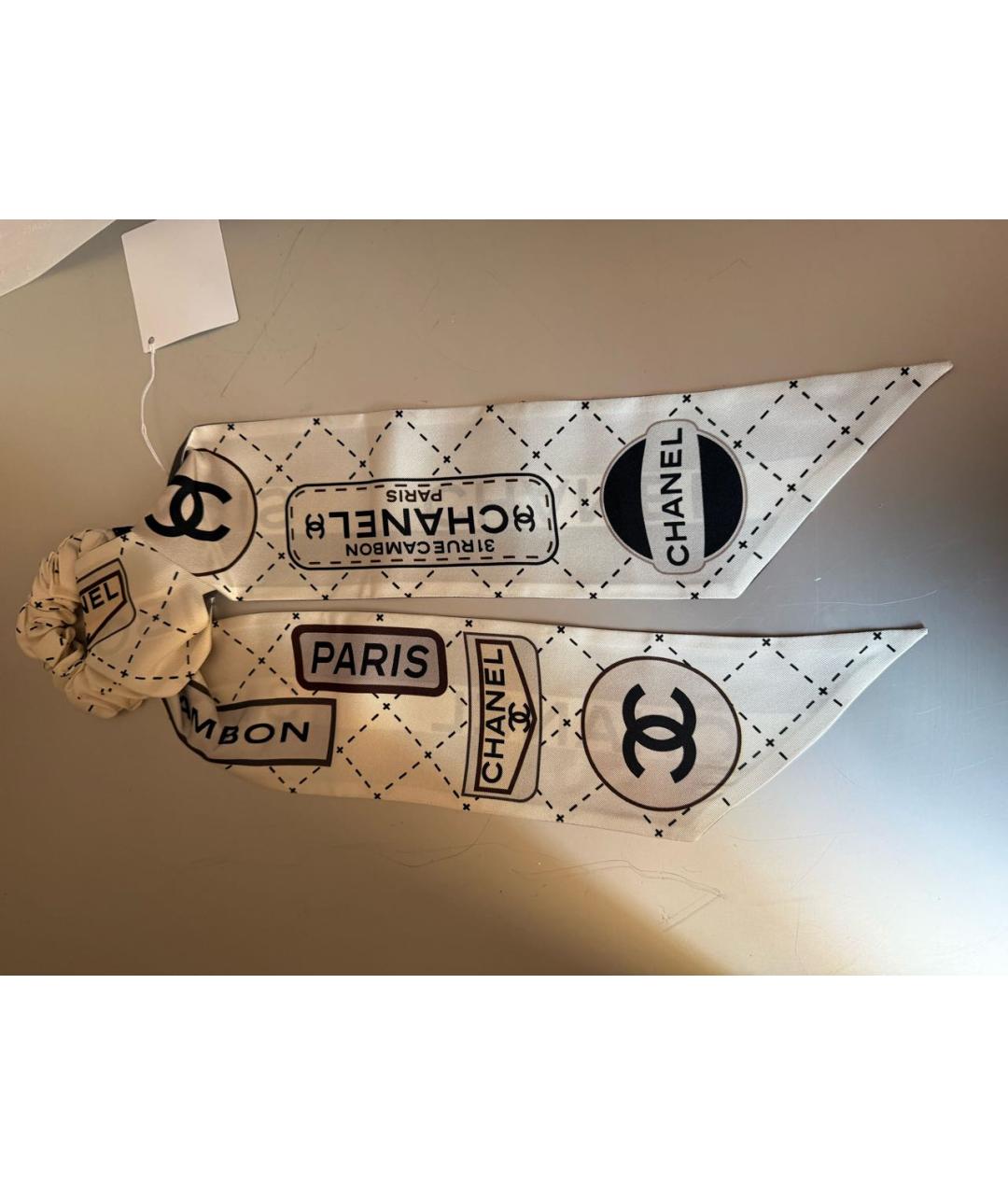 CHANEL Белая резинка, фото 6