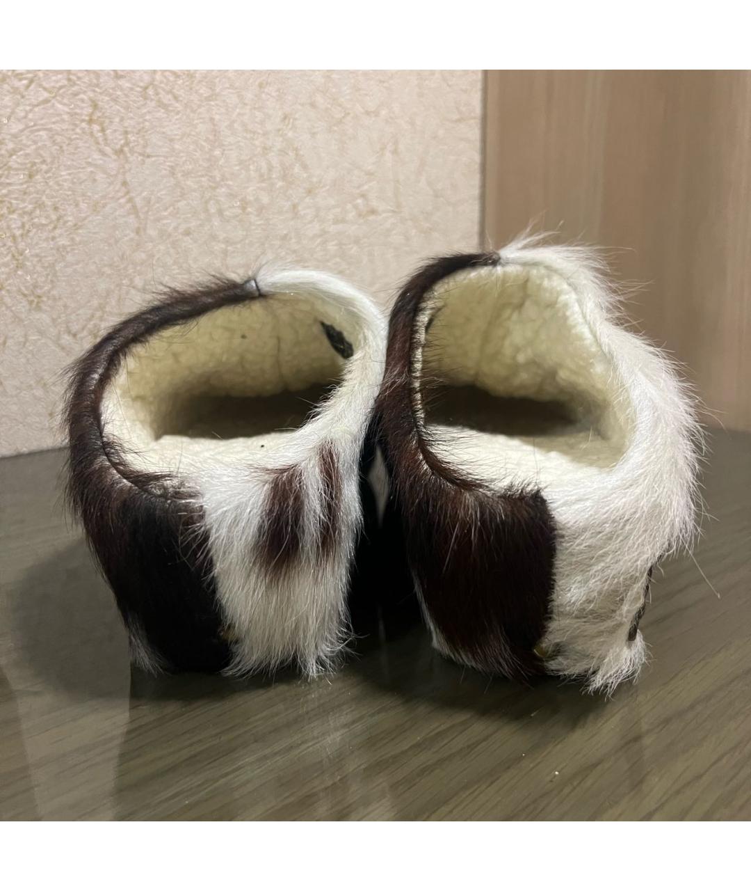 ACNE STUDIOS Коричневые мюли, фото 4