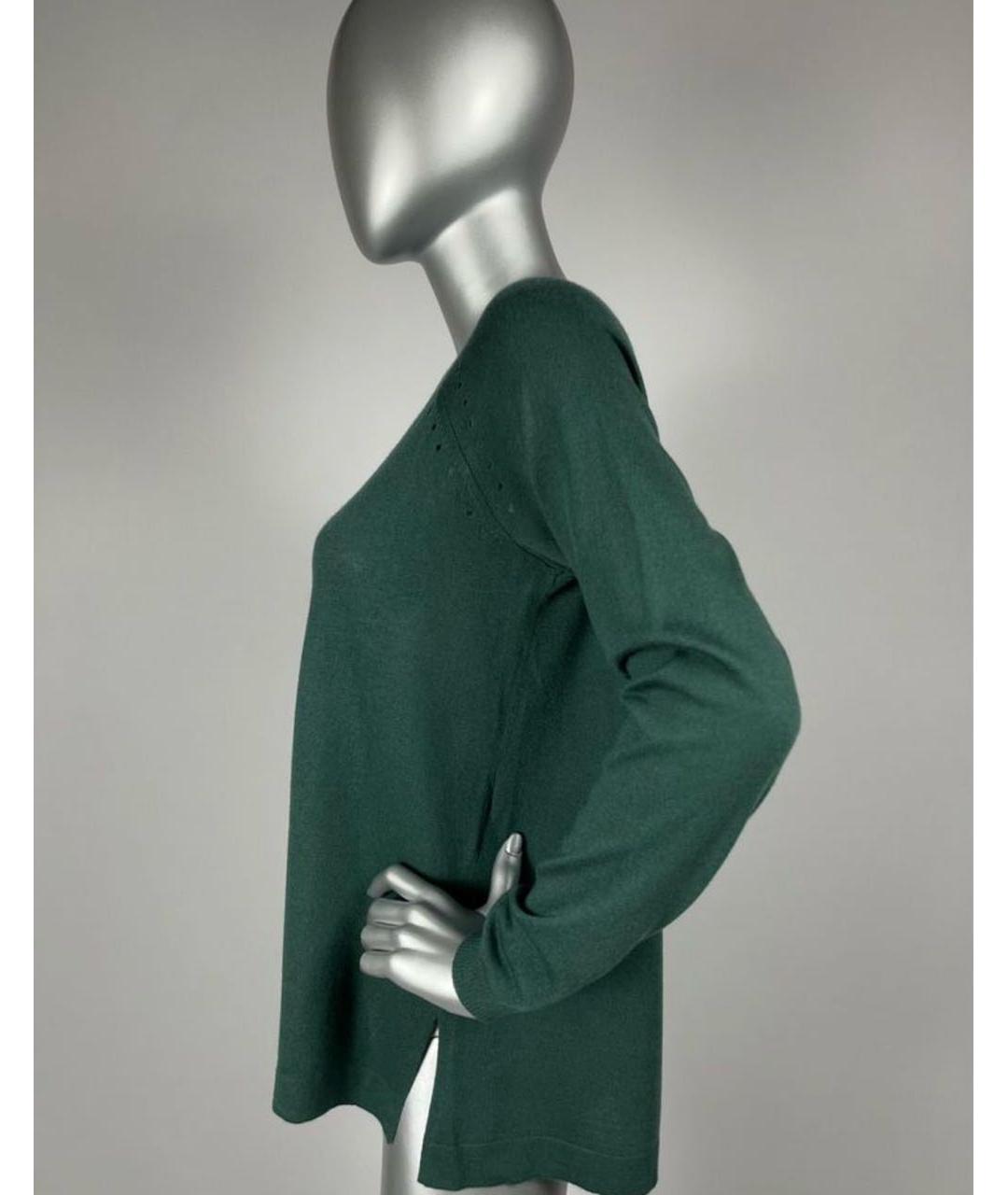 SPORTMAX Зеленый кашемировый джемпер / свитер, фото 6