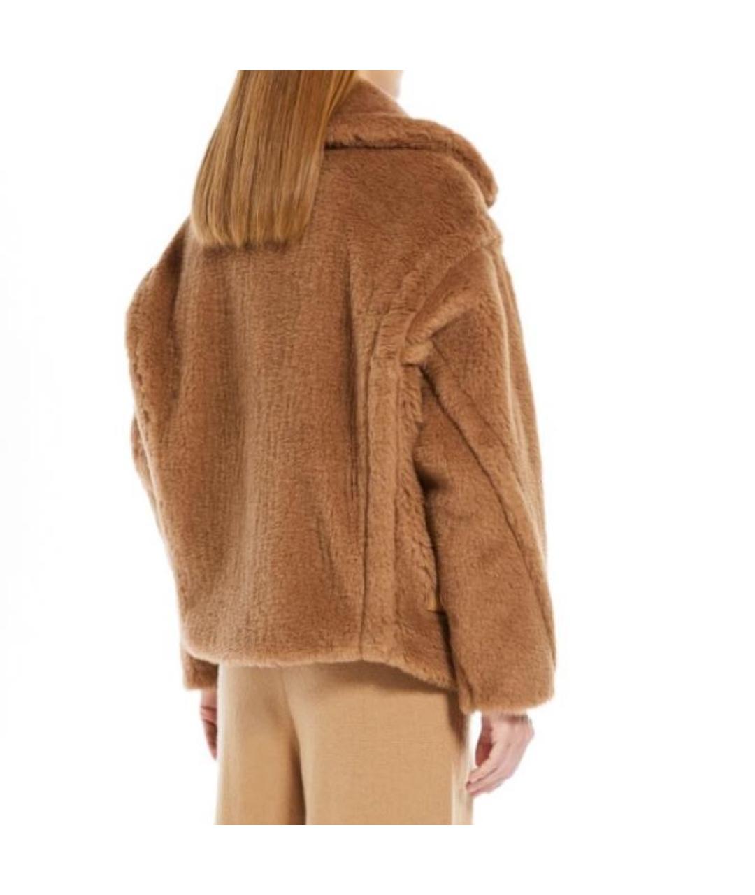 MAX MARA Коричневое пальто, фото 6