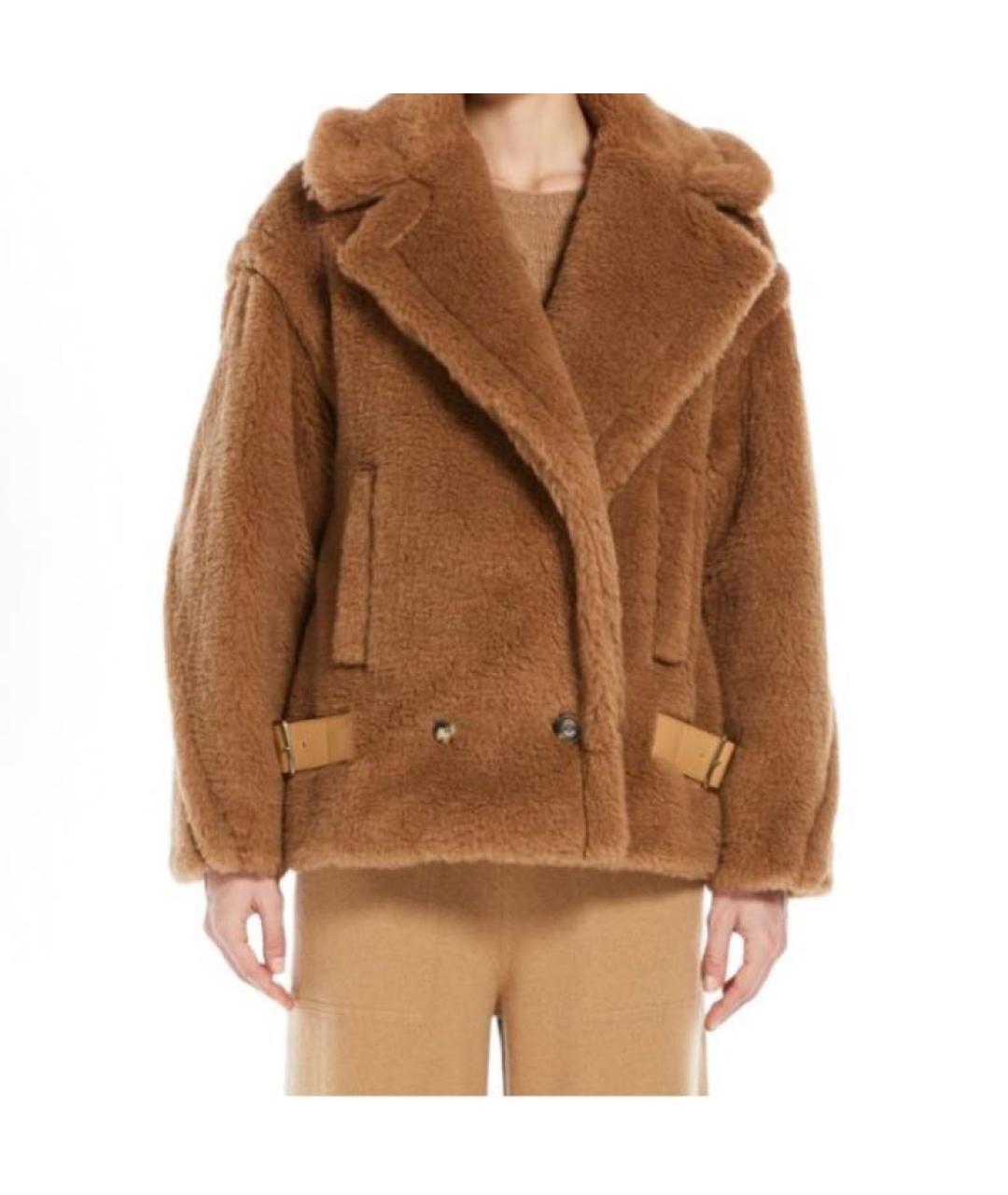 MAX MARA Коричневое пальто, фото 2