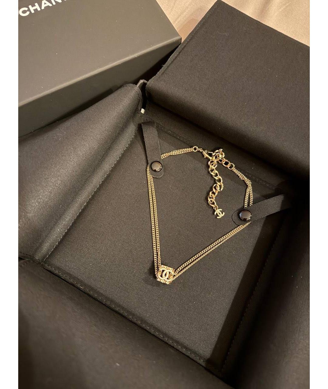 CHANEL Золотой чокер, фото 3