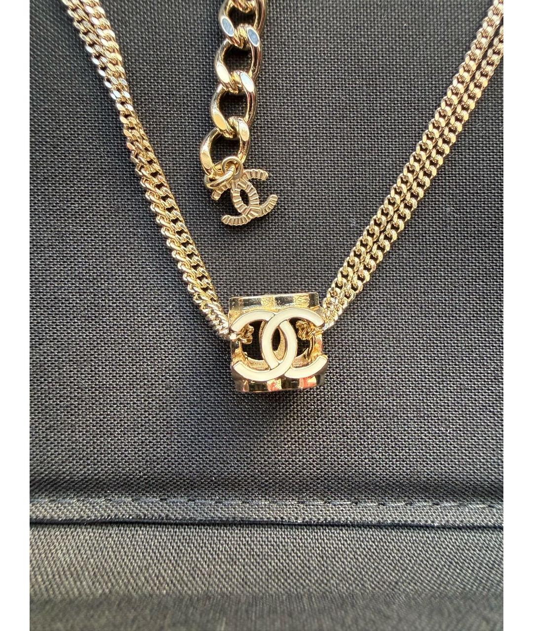 CHANEL Золотой чокер, фото 2
