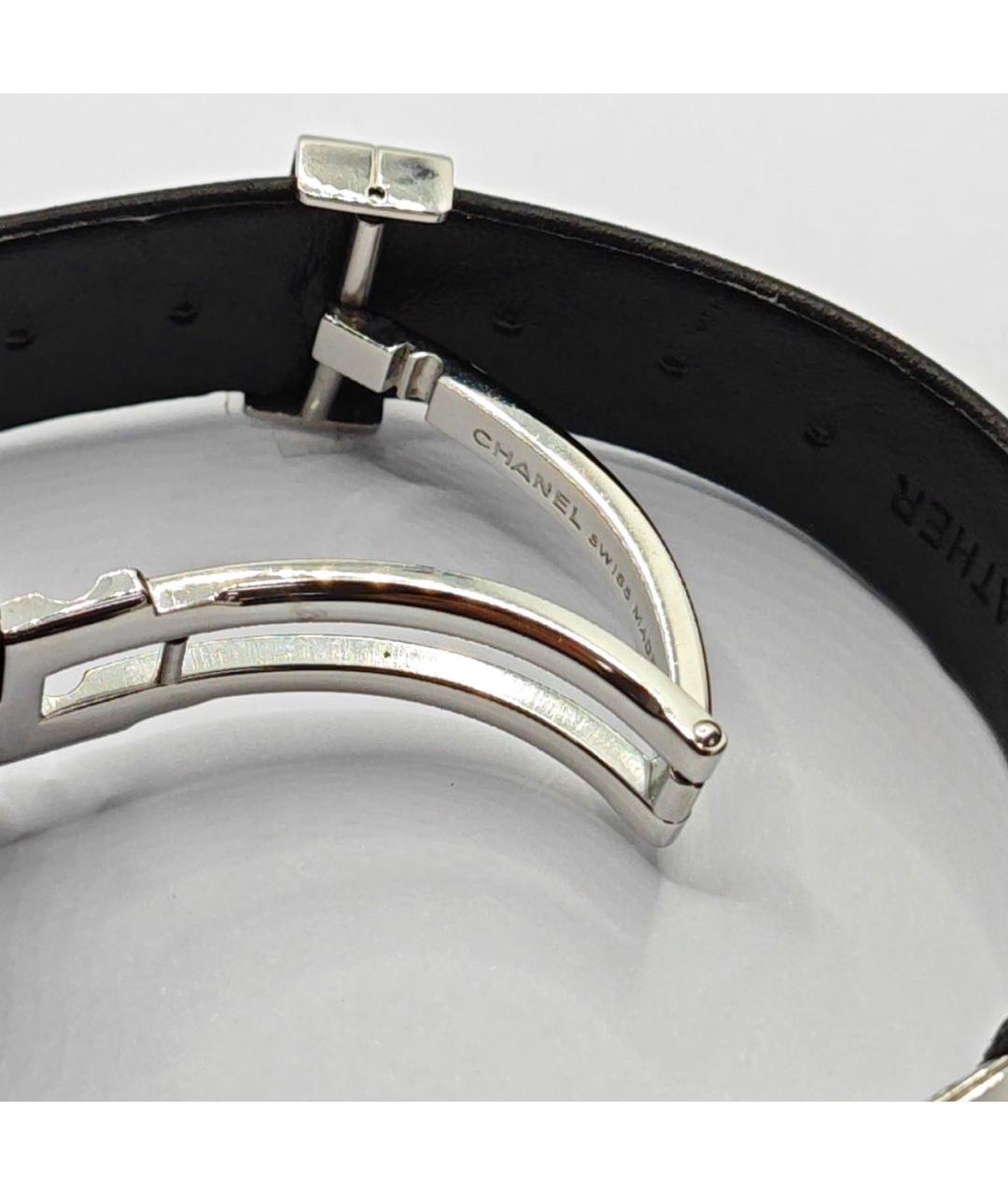 CHANEL Черные часы, фото 5