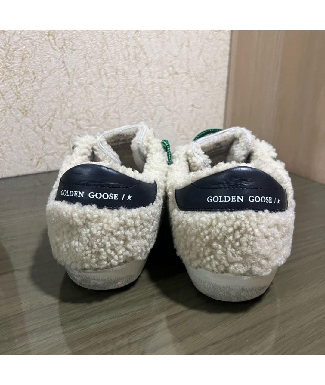 GOLDEN GOOSE DELUXE BRAND Бежевые кроссовки, фото 4