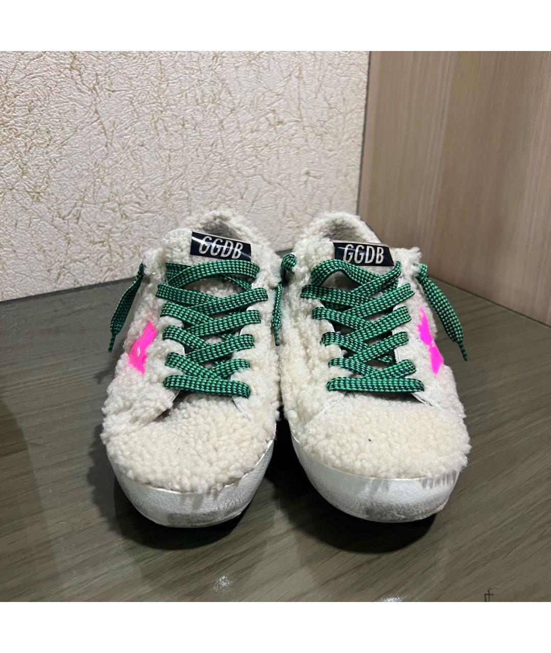 GOLDEN GOOSE DELUXE BRAND Бежевые кроссовки, фото 2
