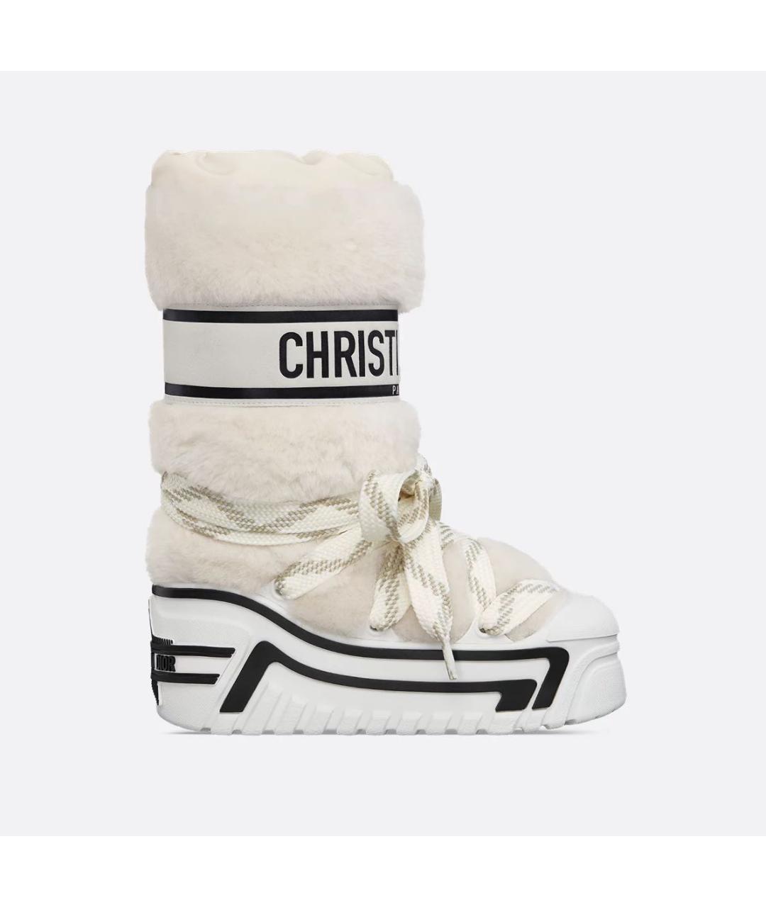 CHRISTIAN DIOR Белые сапоги, фото 2