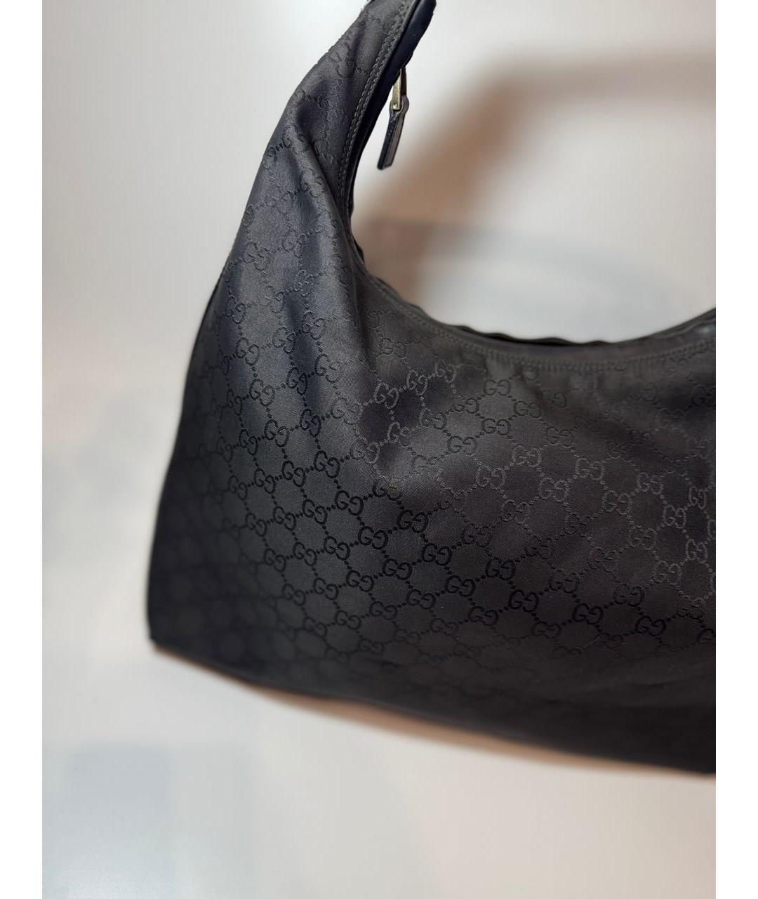 GUCCI Черная сумка тоут, фото 3