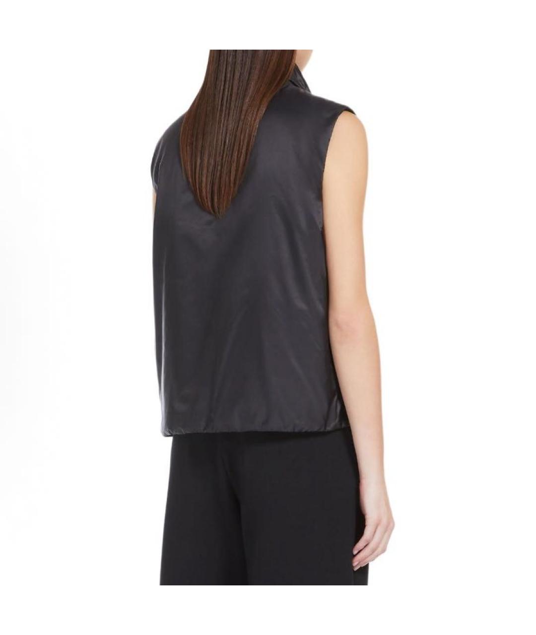 MAX MARA Черный жилет, фото 3