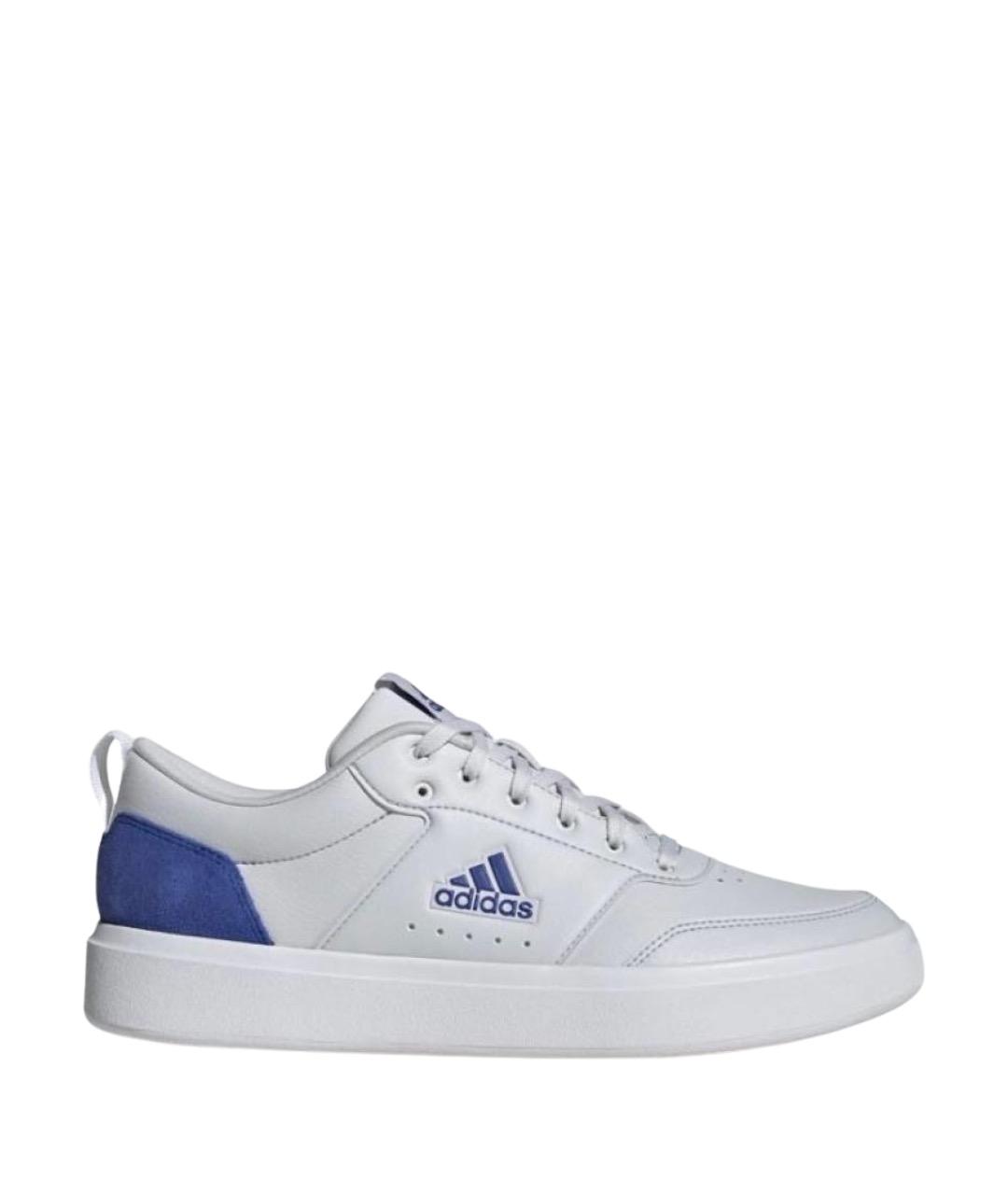 ADIDAS Серые кожаные низкие кроссовки / кеды, фото 1