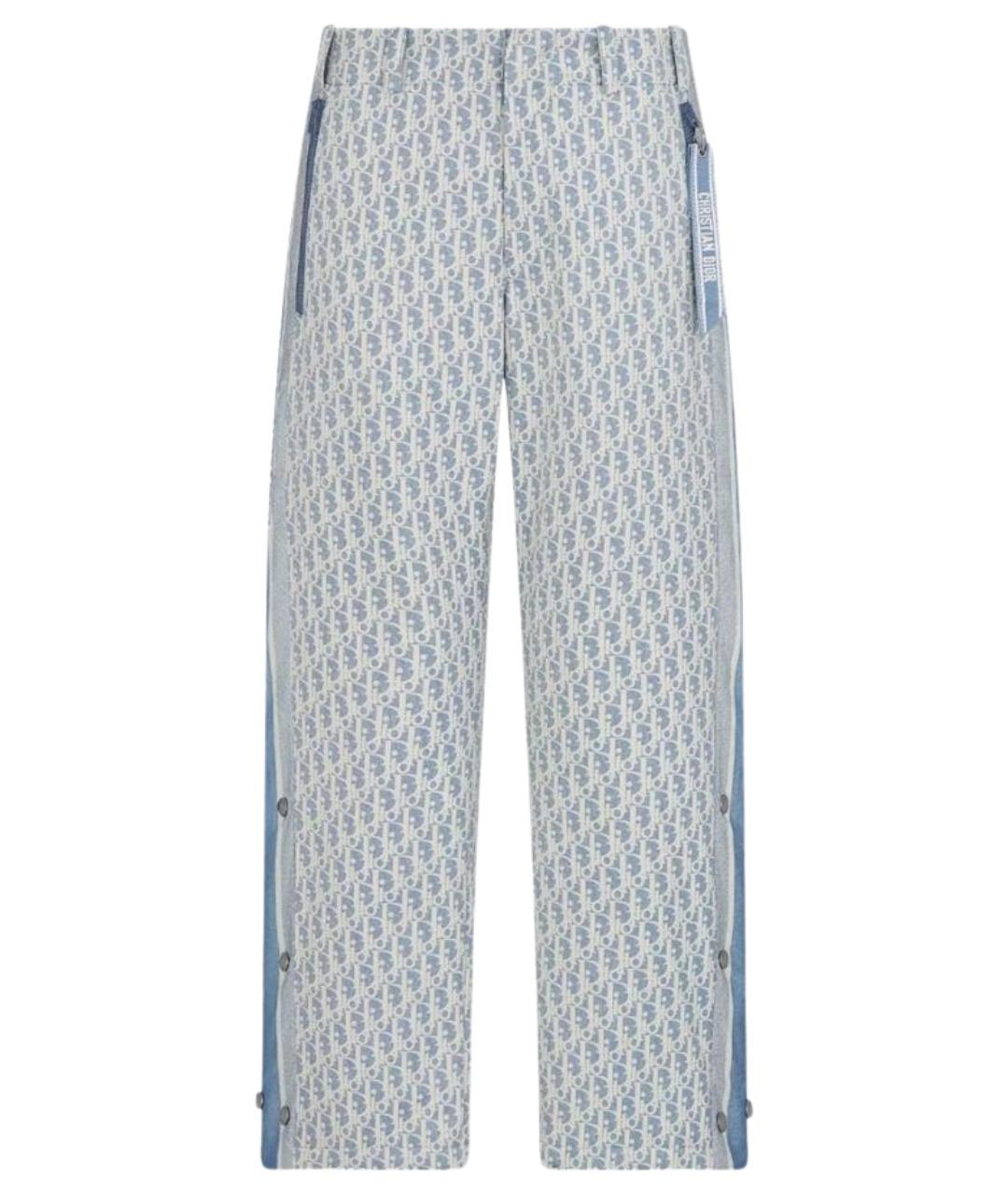 CHRISTIAN DIOR Голубые спортивные брюки и шорты, фото 1