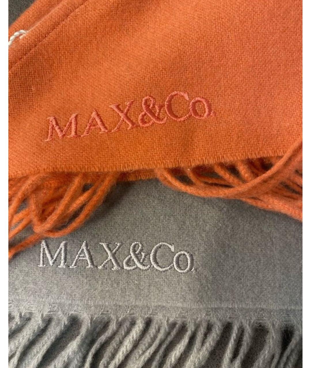 MAX MARA Серый кашемировый платок, фото 4