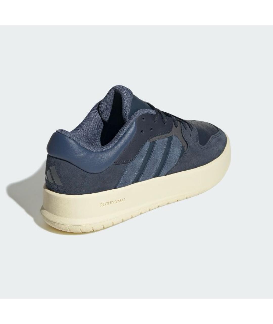 ADIDAS Темно-синие кожаные низкие кроссовки / кеды, фото 5