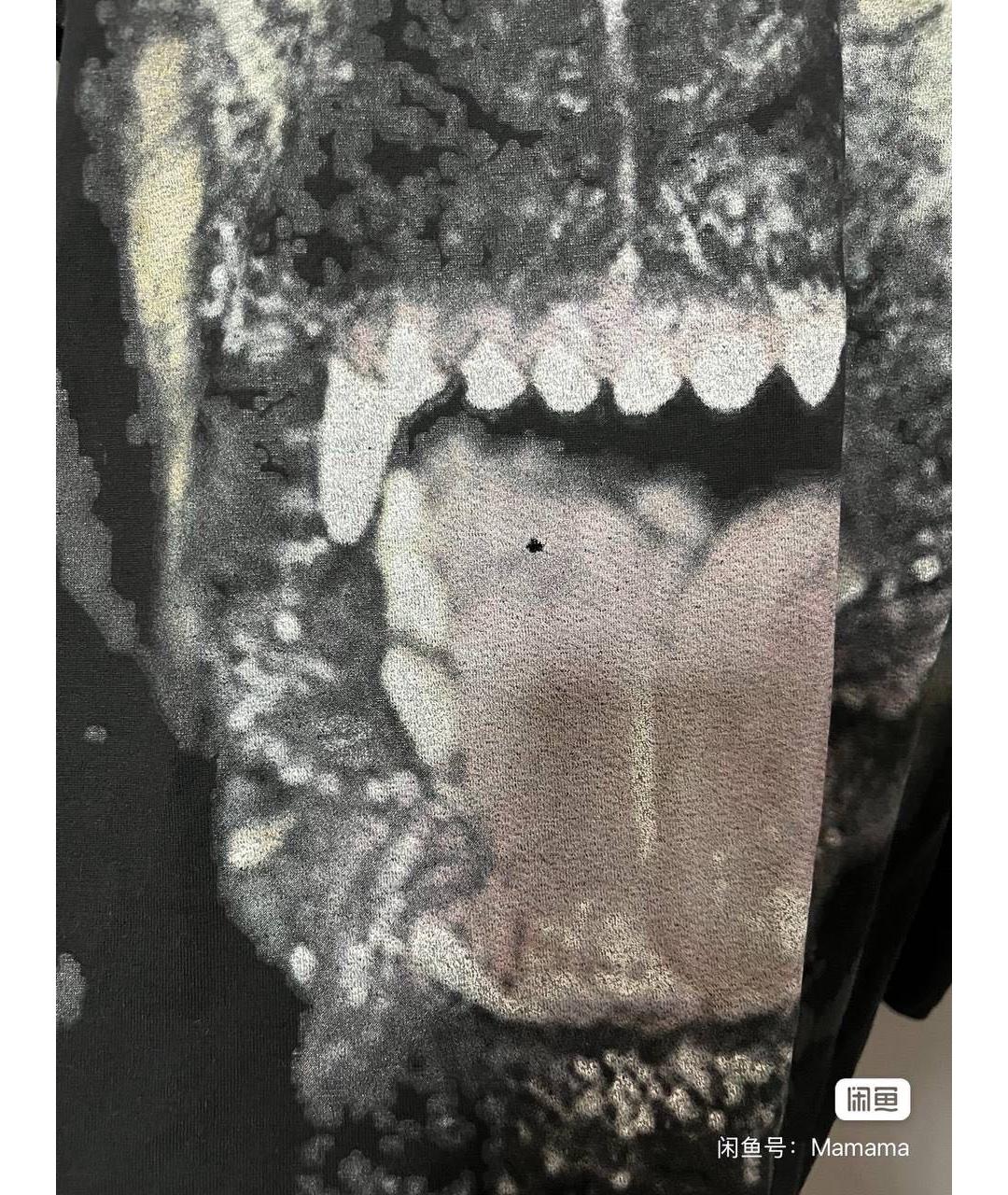 GIVENCHY Черная хлопковая футболка, фото 3
