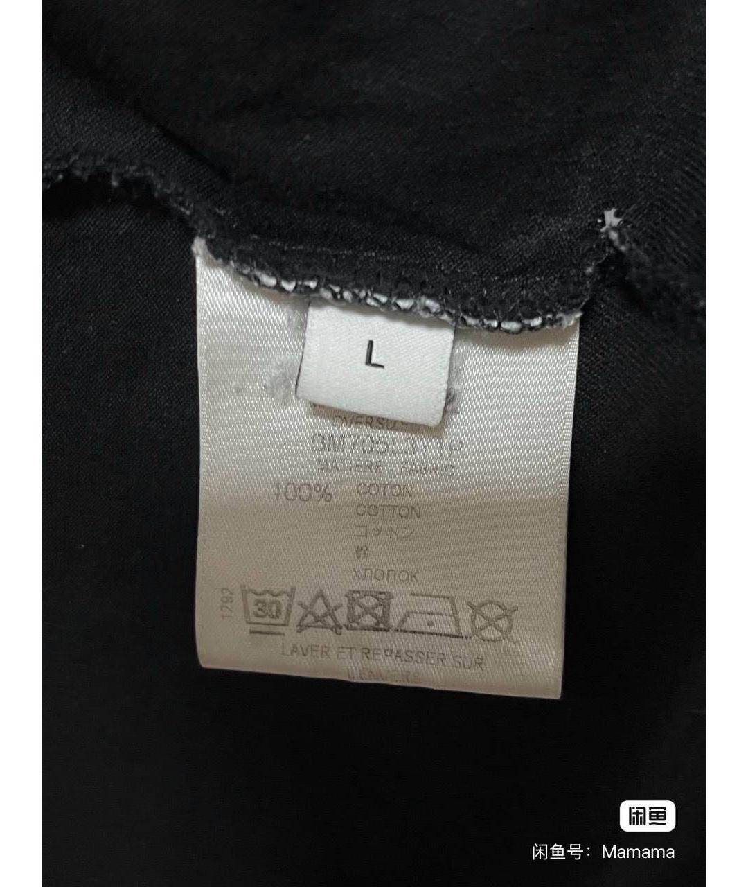 GIVENCHY Черная хлопковая футболка, фото 5
