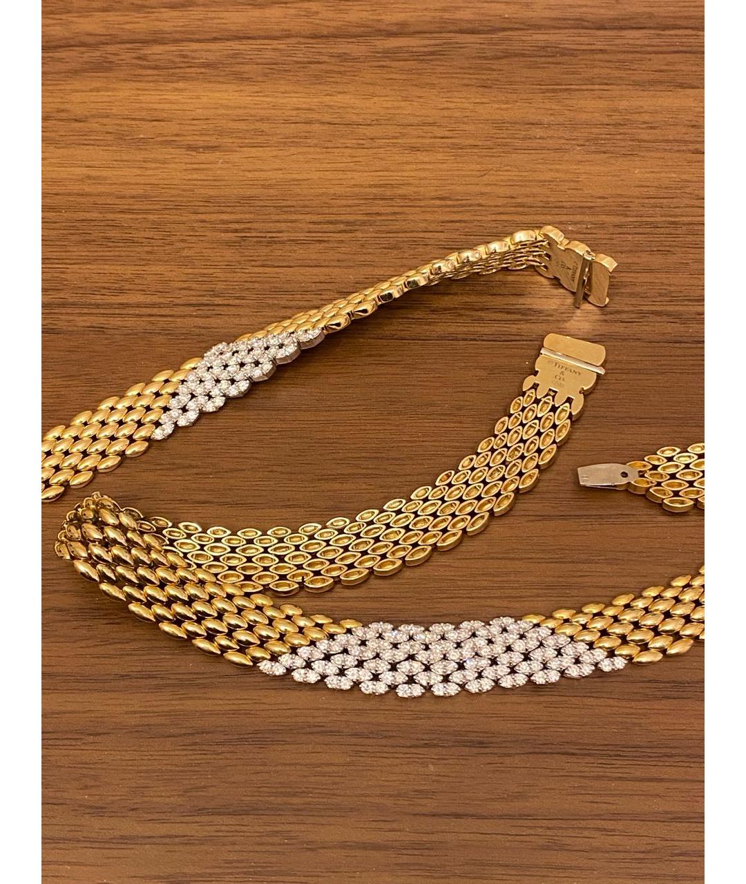 TIFFANY&CO Золотой комплект из желтого золота, фото 2