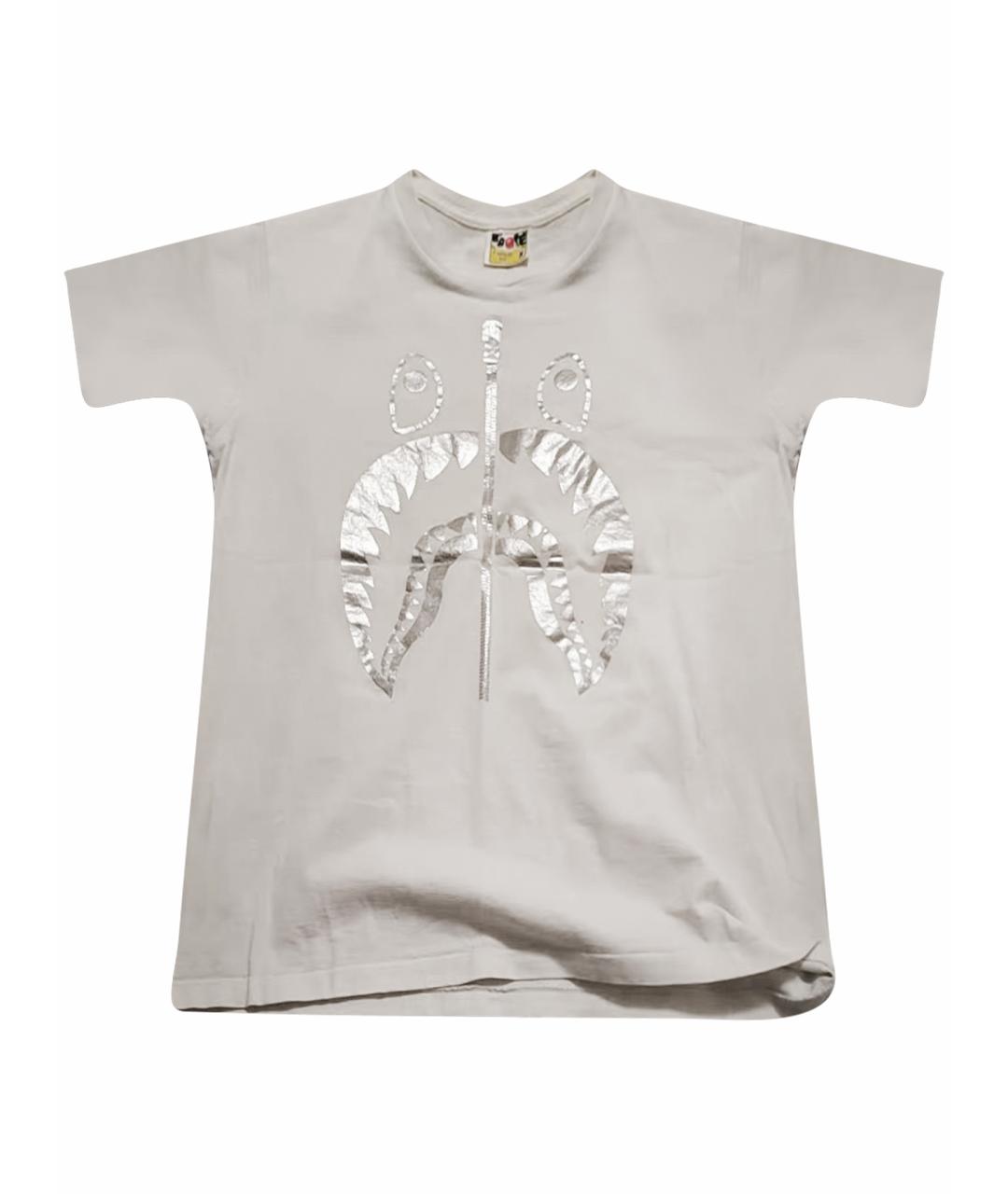 BAPE Оранжевая хлопковая футболка, фото 1