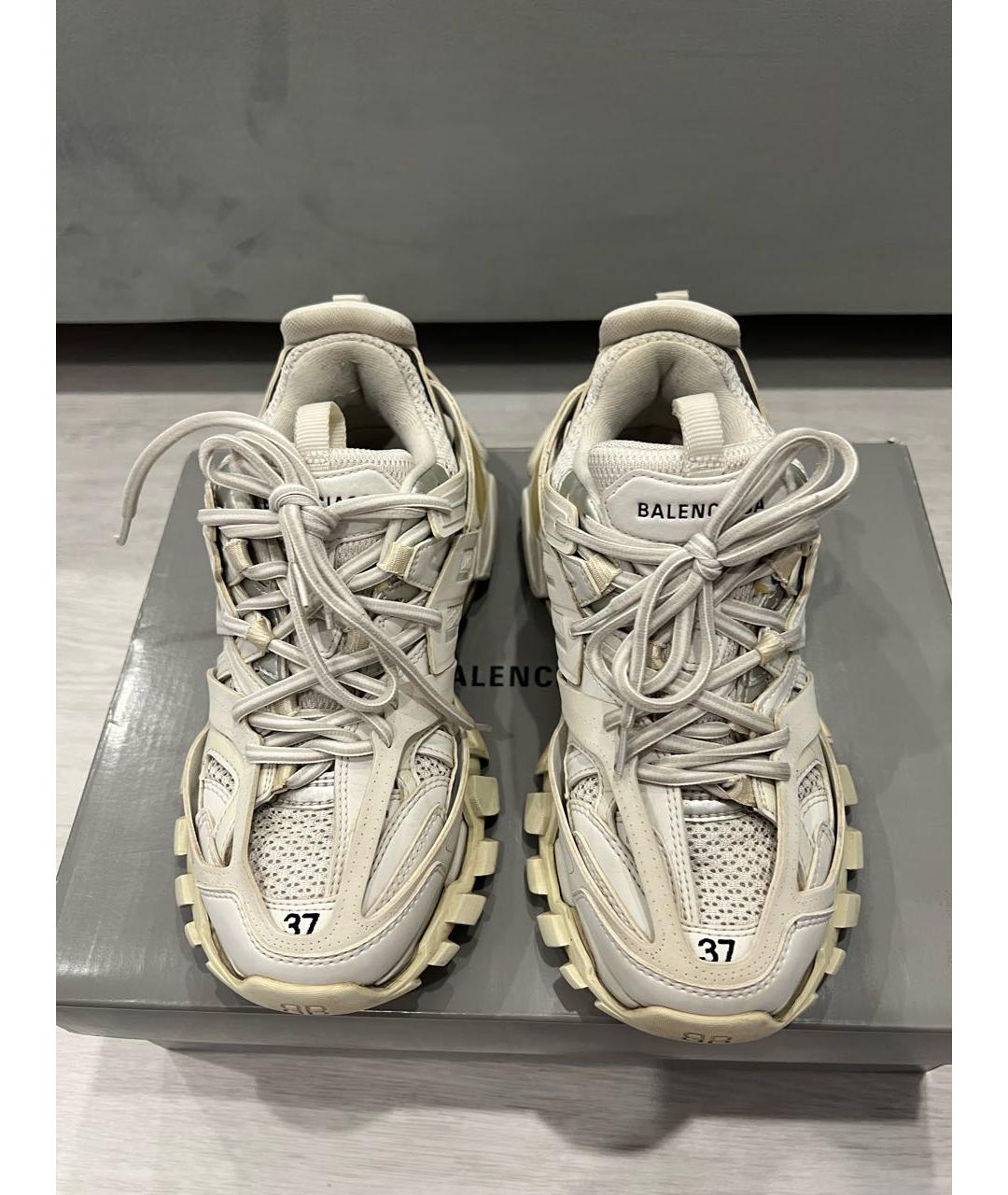 BALENCIAGA Бежевые кроссовки, фото 2