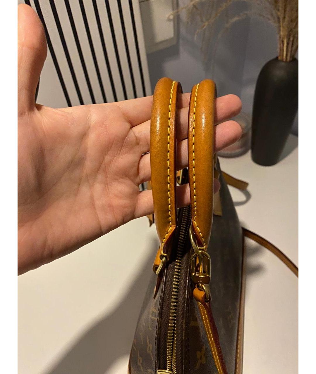 LOUIS VUITTON Коричневая сумка через плечо, фото 5