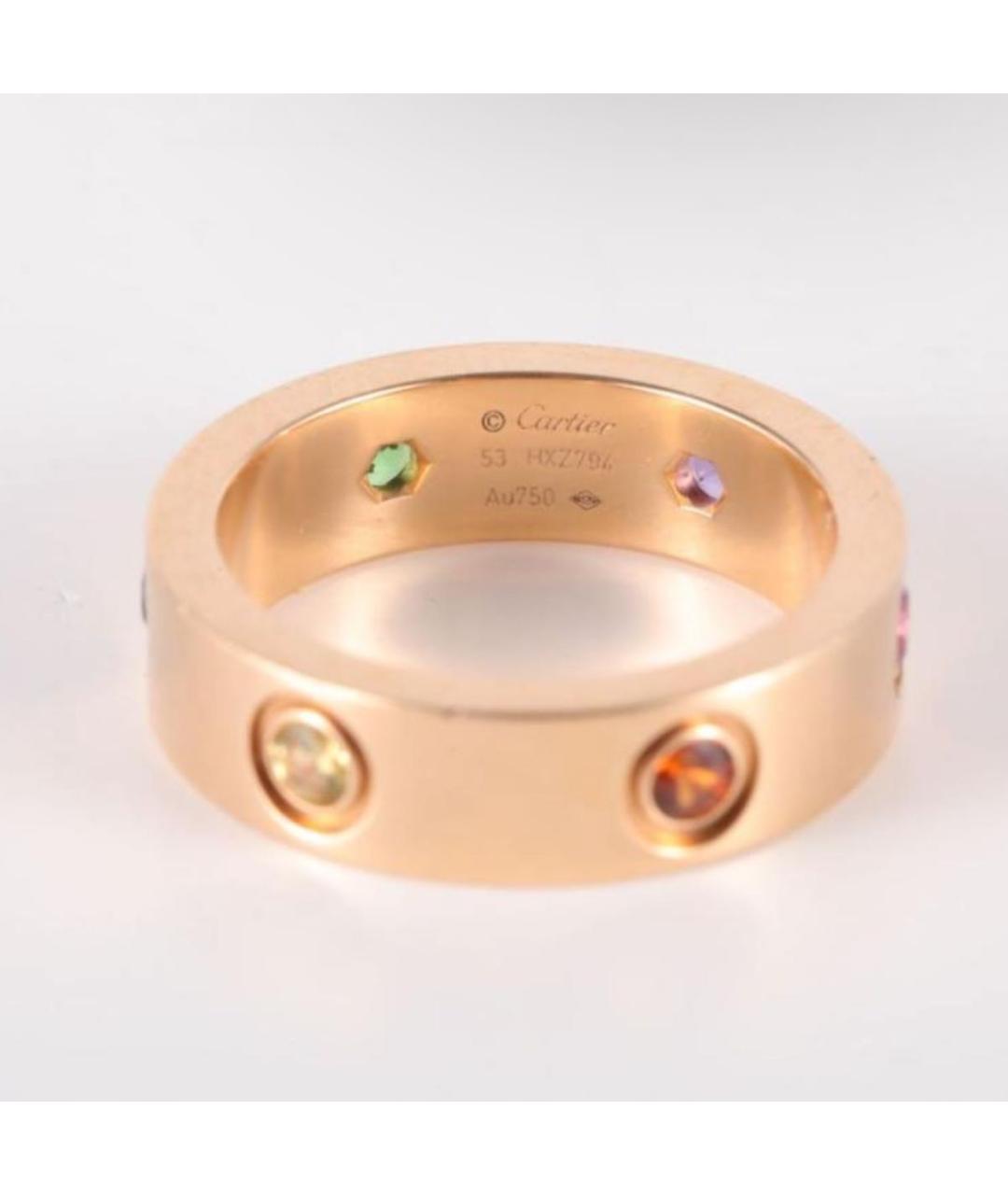 CARTIER Золотое кольцо из розового золота, фото 6