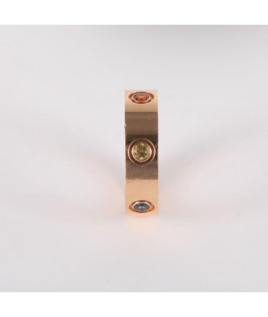 CARTIER Золотое кольцо из розового золота, фото 3