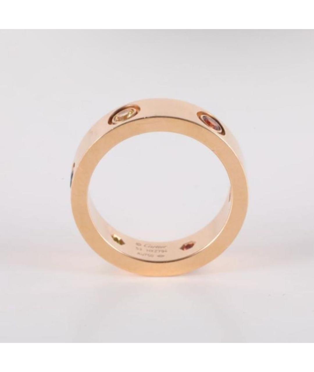 CARTIER Золотое кольцо из розового золота, фото 4