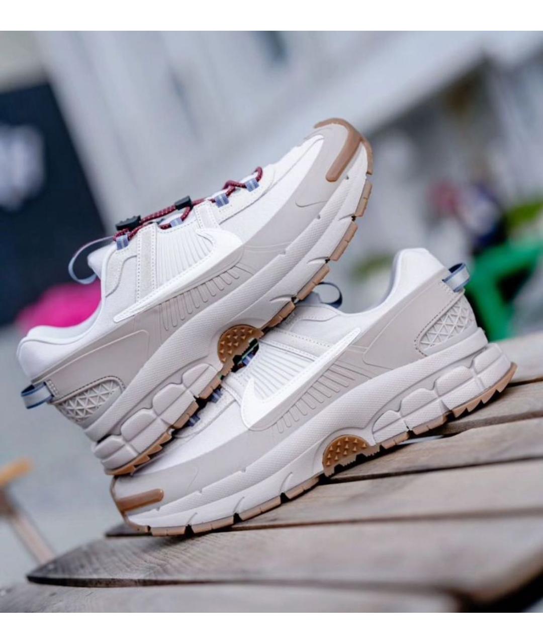 NIKE Бежевые низкие кроссовки / кеды, фото 5